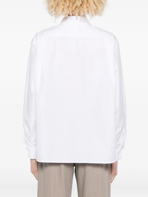 Max Mara pocket layered shirt - White