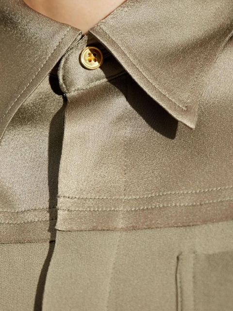 AMI Paris pointed-collar shirt - Neutrals