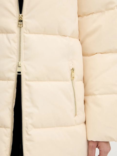 Silvian Heach kurtka ANDER kolor beżowy zimowa GPA25367PI