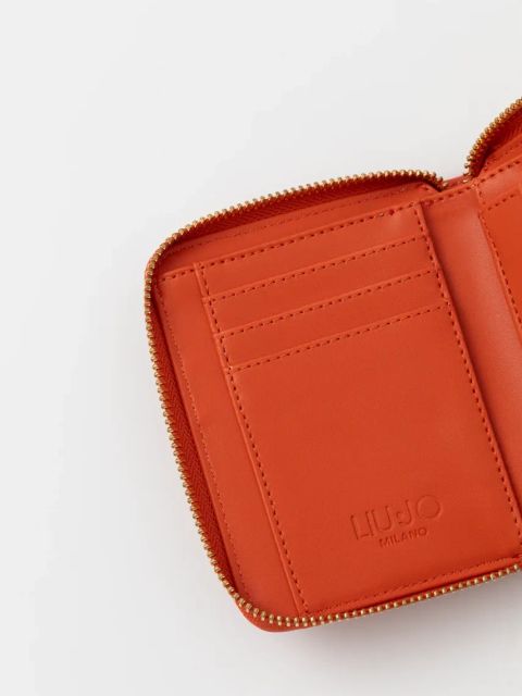 Liu Jo portfel damski kolor pomarańczowy AA5156 E0087