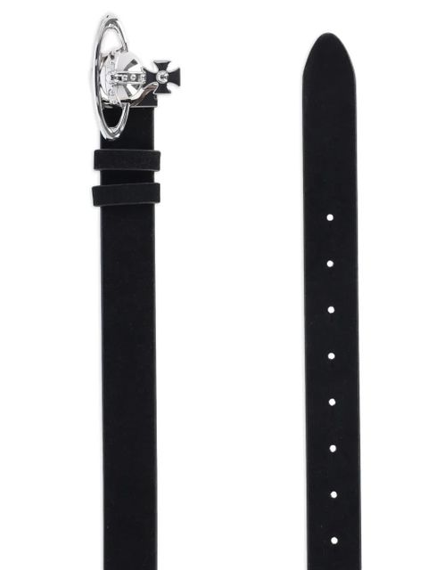 Vivienne Westwood orb-buckle belt - Black - zdjęcie produktu nr 2