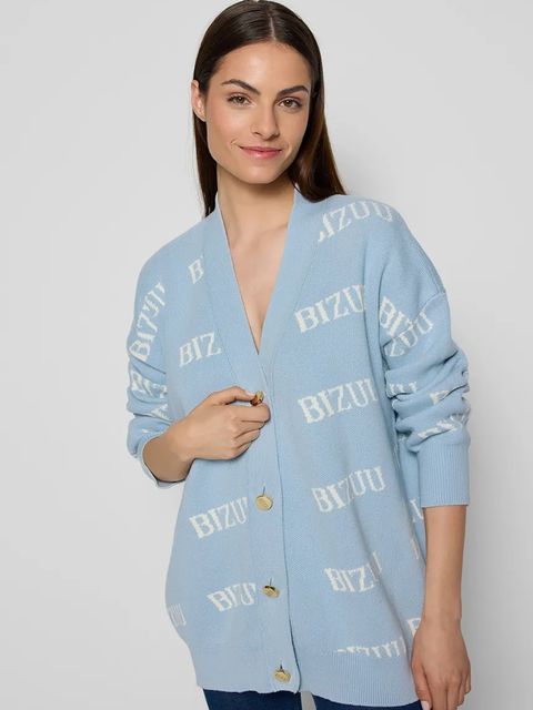 BIZUU sweter rozpinany damski bawełniany KYLE - zdjęcie produktu nr 1