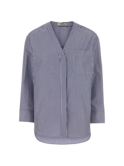 Max Mara striped shirt - Blue - zdjęcie produktu nr 1