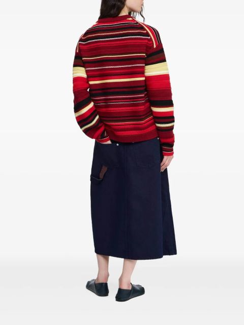 JW Anderson striped jumper - Red