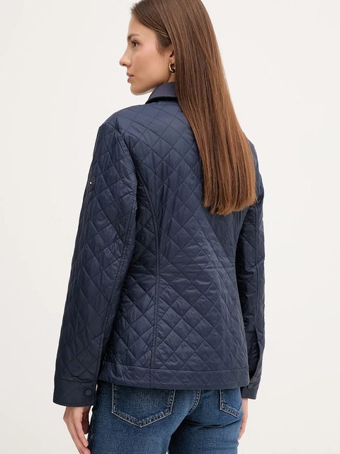 Tommy Hilfiger kurtka kolor granatowy przejściowa WW0WW45641