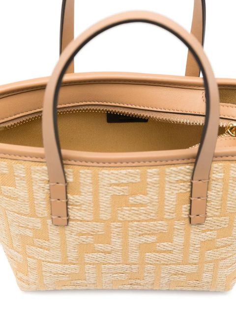 FENDI mini Roll tote bag - Neutrals