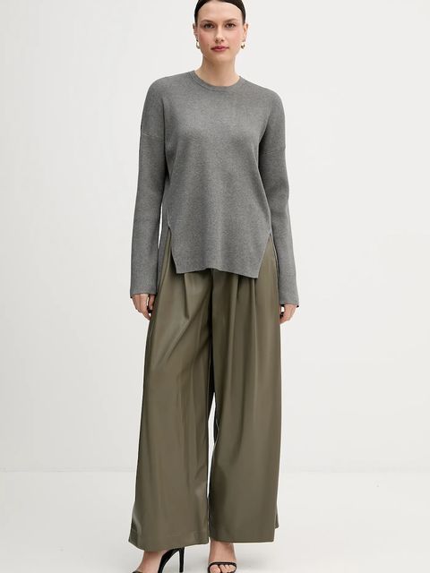 United Colors of Benetton sweter damski kolor szary 17Q3D10F9