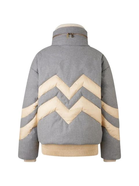 BOGNER Valea chevron-pattern puffer jacket - Grey - zdjęcie produktu nr 2