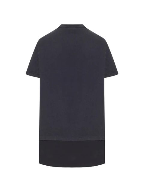 Balenciaga logo-detail layered T-shirt dress - Grey - zdjęcie produktu nr 2