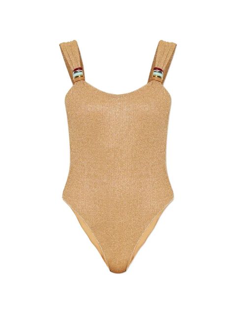 Oséree lurex swimsuit - Gold - zdjęcie produktu nr 1