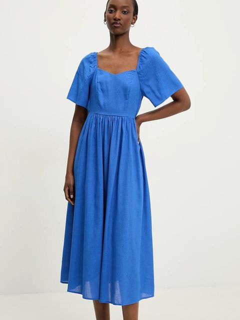 Answear.LAB sukienka z lnem