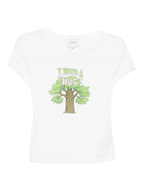 Reformation Max T-shirt - White - zdjęcie produktu nr 1