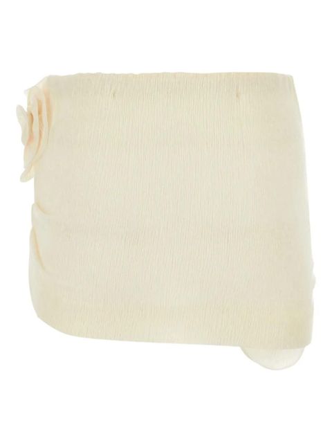 Magda Butrym ruched-detail skirt - Neutrals - zdjęcie produktu nr 2