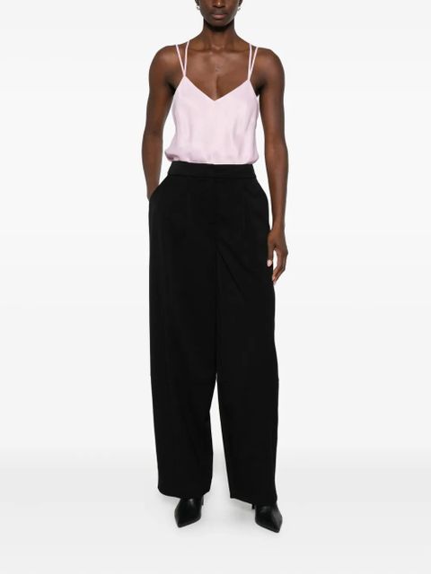 TWINSET logo-plaque trousers - Black - zdjęcie produktu nr 2