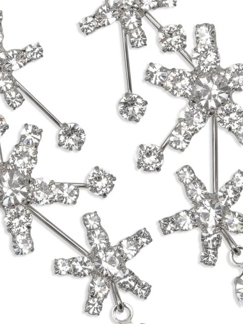 Jennifer Behr Azar crystal earrings - Silver