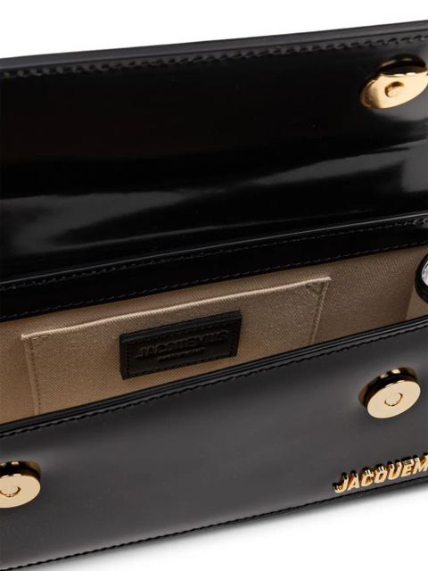 Jacquemus The Elongated Chiquito leather tote bag - Black