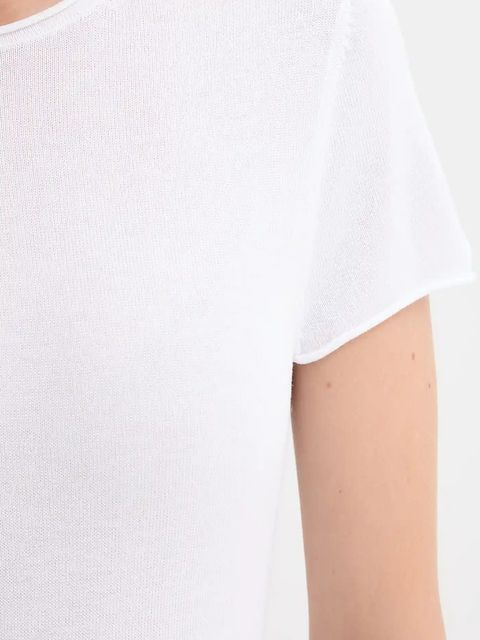 Calvin Klein t-shirt damski kolor biały LV044D310G