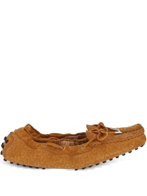 Tod's suede boat shoes - Brown - zdjęcie produktu nr 1