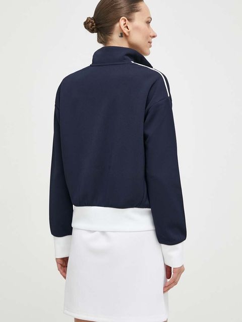 Guess bluza MYLAH damska kolor granatowy z aplikacją V4GQ02 KBFB2