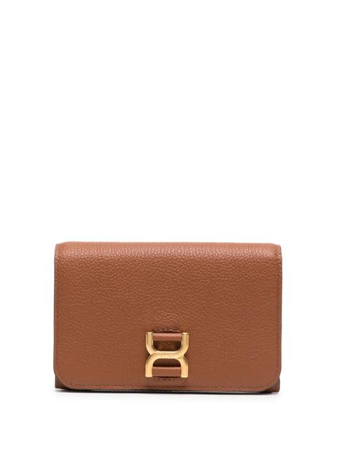 Chloé Marcie leather wallet - Brown - zdjęcie produktu nr 1