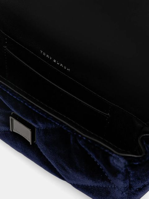 Tory Burch torebka Kira Diamond kolor granatowy 176199-430