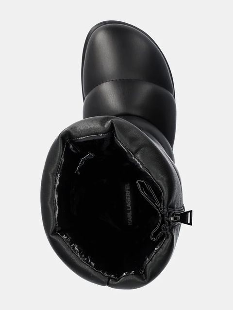 Karl Lagerfeld śniegowce KAPRI KOSI kolor czarny KL44564