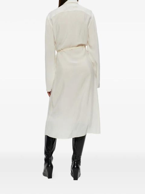 Maison Margiela gathered-detail dress - White