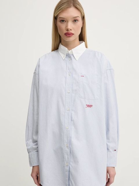 Tommy Jeans koszula bawełniana