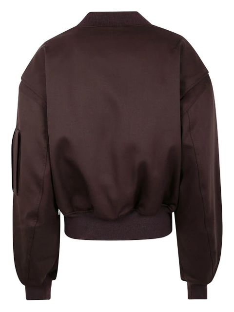 ENTIRE STUDIOS zip-fastening bomber jacket - Brown - zdjęcie produktu nr 2