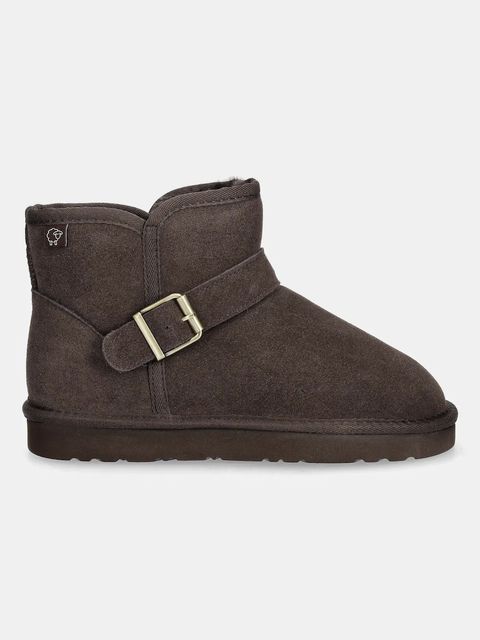 Answear.LAB śniegowce zamszowe kolor brązowy - zdjęcie produktu nr 2