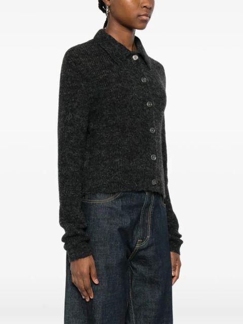 OUR LEGACY Mazzy button cardigan - Grey