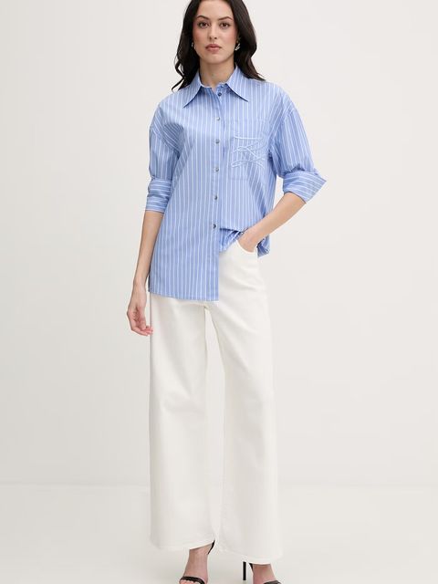 Karl Lagerfeld koszula damska bawełniana - zdjęcie produktu nr 1