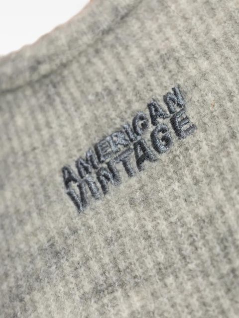 American Vintage striped jumper - Grey