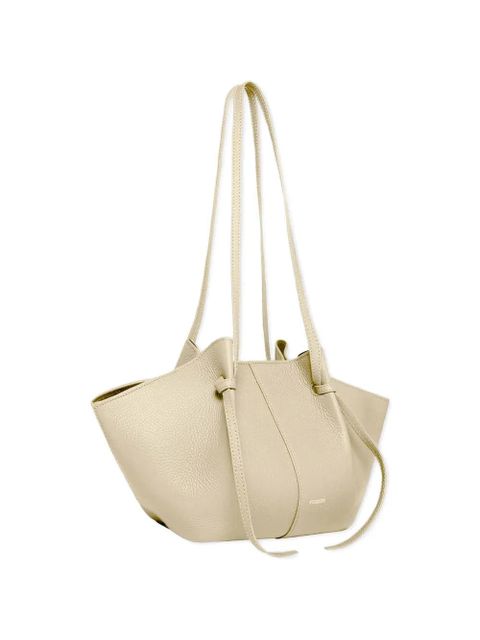 Yuzefi Mochi pebble-grain shoulder bag - Neutrals