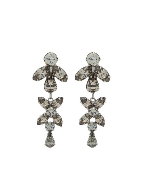 Jennifer Behr Liss teardrop embellished earrings - Silver - zdjęcie produktu nr 1