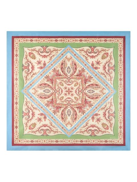 ETRO paisley-print silk scarf - Green - zdjęcie produktu nr 1