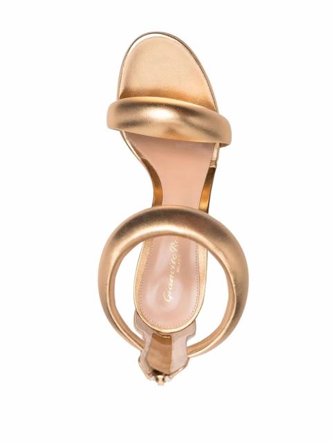 Gianvito Rossi Bijoux 85mm leather sandals - Yellow