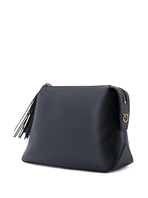 PINKO Love Birds clutch bag - Black