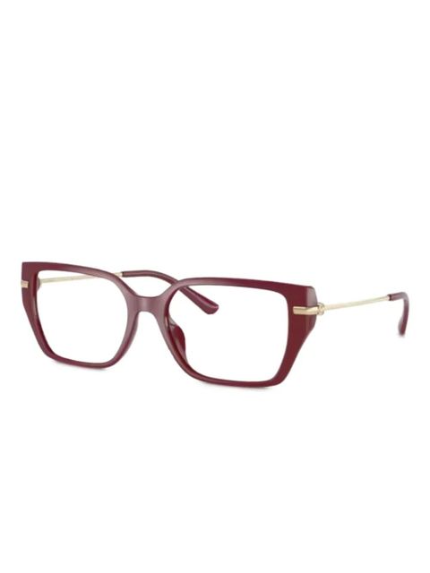 Michael Kors Crete square-frame glasses - Red - zdjęcie produktu nr 2