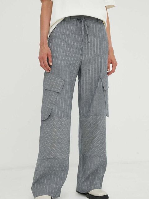 Day Birger et Mikkelsen spodnie lniane Fred - zdjęcie produktu nr 1