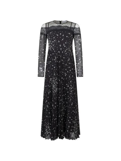 Valentino Garavani star lace maxi dress - Black - zdjęcie produktu nr 1