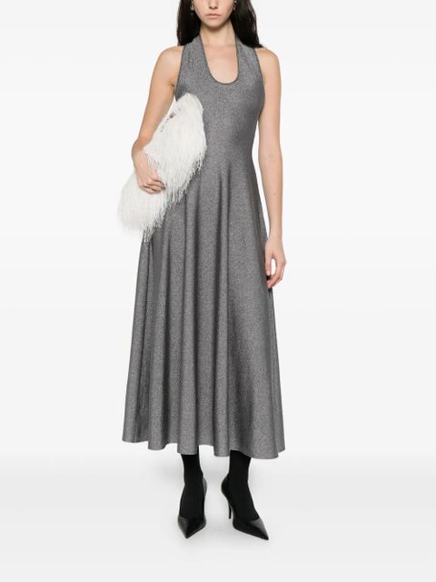KHAITE Melina midi dress - Grey - zdjęcie produktu nr 2