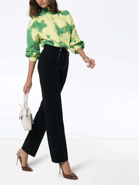 Off-White high-neck cloud print sweatshirt - Green - zdjęcie produktu nr 2