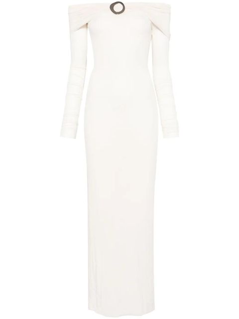 MANURÍ Amara Buckle dress - White - zdjęcie produktu nr 1