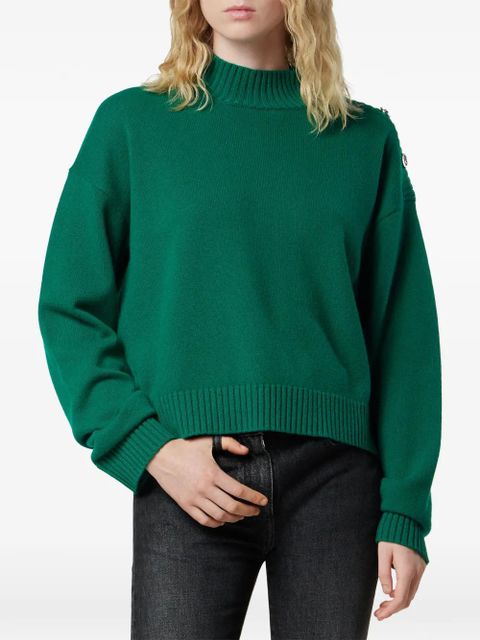 Versace mock-neck sweater - Green
