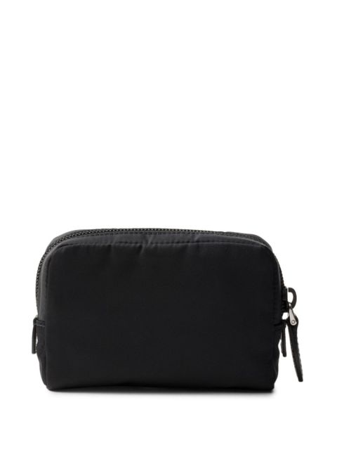 Prada logo-triangle make-up bag - Black - zdjęcie produktu nr 2