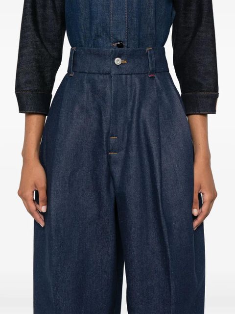 Jacquemus Le de-Nîmes Curzio jeans - Blue