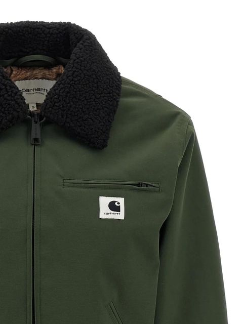 Carhartt WIP Newkirk corduroy-collar bomber jacket - Green - zdjęcie produktu nr 2