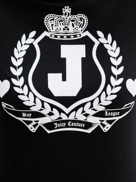 Juicy Couture t-shirt damski kolor czarny JCSCT225407