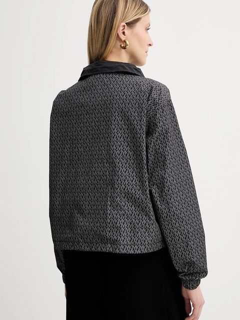 MICHAEL Michael Kors kurtka dwustronna kolor szary przejściowa MT520IMJN3